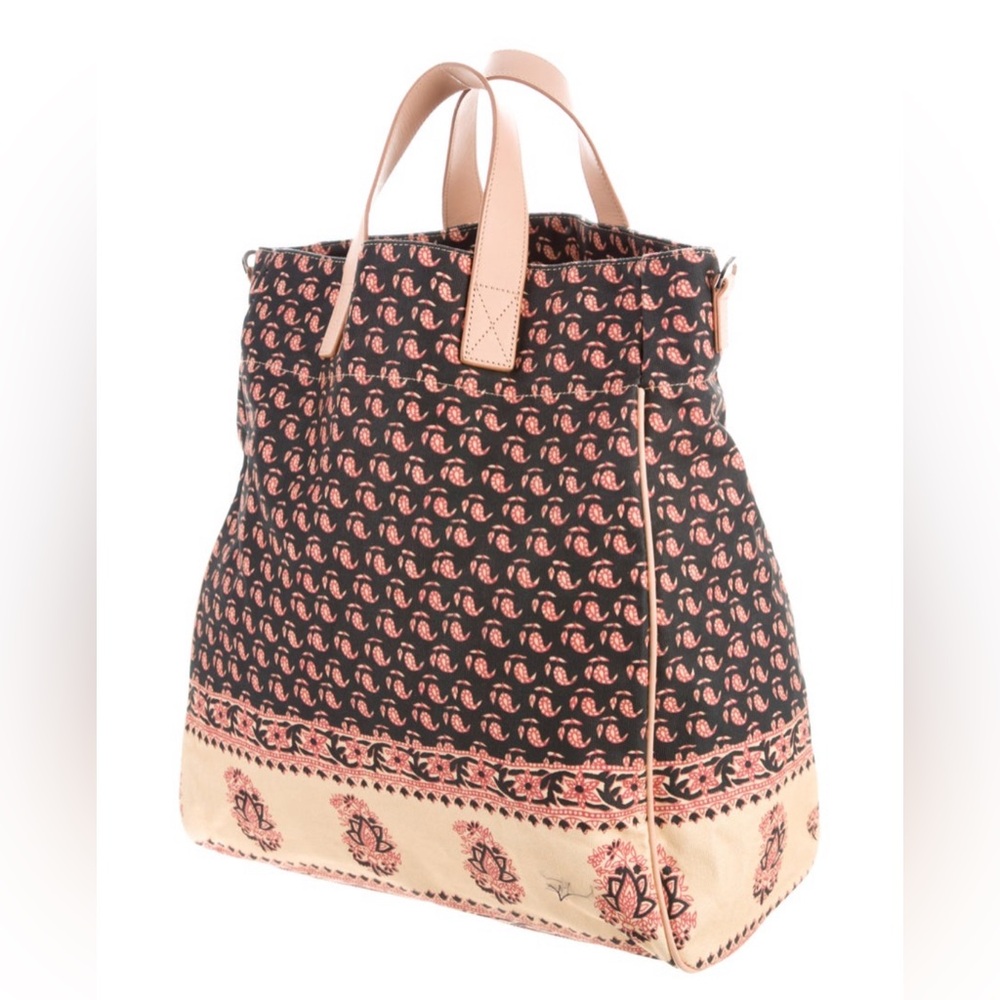 Zimmermann Huge Paisley Tote Bag linen $595 Retail